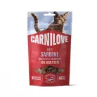 CarniLove Cat Soft Snack szardínia eperrel 50 g