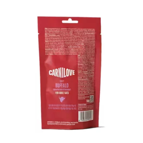 CarniLove Cat Soft Snack bivaly áfonyával 50 g