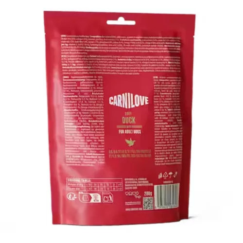 Carnilove Dog Soft Snack kacsa rozmaringgal 200 g