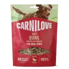 Carnilove Dog Soft Snack fürj oregánóval 200 g