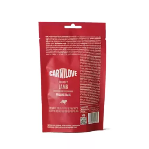 CarniLove Cat Crunchy Snack bárány szederrel 50 g