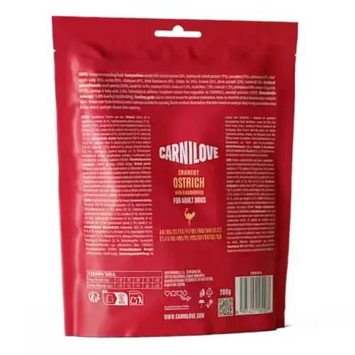 CarniLove Dog Crunchy Snack strucc szederrel 200 g