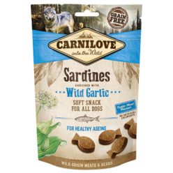   Carnilove Semi-Moist Sardines enriched with Wild garlic, szardínia medvehagymával 200g