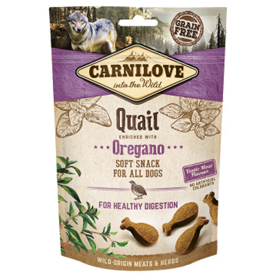 Carnilove Semi-Moist Quail with Oregano, fürj oregánóval 200g