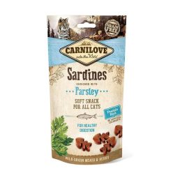   CarniLove Cat Semi Moist Snack szardíniával és petrezselyemmel 50g 