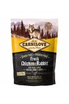 Carnilove Fresh Adult Dog Chicken & Rabbit Muscles, Bones & Joints, Csirke és Nyúl Hússal 1,5kg