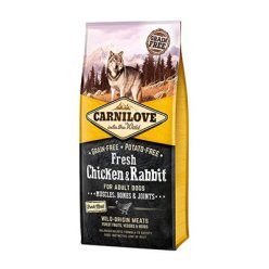   Carnilove Fresh Adult Dog Chicken & Rabbit Muscles, Bones & Joints, Csirke és Nyúl Hússal 12kg