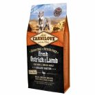 Carnilove Fresh Adult Dog Small Ostrich & Lamb Excellent Digestion, Strucc és Bárány Hússal 6kg
