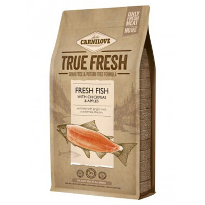 Carnilove True Fresh Hal, csicseriborsó és alma 4kg