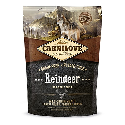 Carnilove Adult Reindeer, Rénszarvas Hússal 1,5kg
