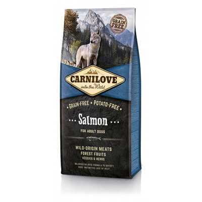 Carnilove Adult Salmon, Lazac Hússal 12kg