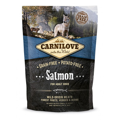 Carnilove Adult Salmon, Lazac Hússal 1,5kg