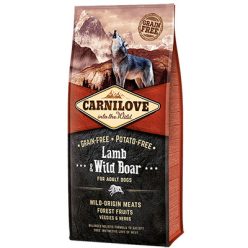   Carnilove Adult Lamb & Wild Boar, Bárány és Vaddisznó Hússal 12kg