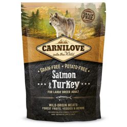   Carnilove Adult Large Salmon & Turkey, Lazac és Pulyka Hússal 1,5kg