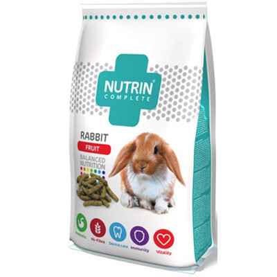 Nutrin Complete nyúleledel gyümölcsös 400g