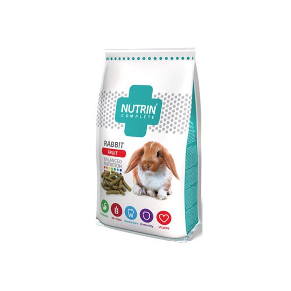 Nutrin Complete nyúleledel gyümölcsös 400g