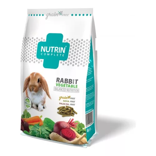 Nutrin Complete Vegetable gabonamentes felnőtt nyúltáp 400 g