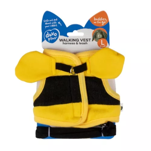duvo plus hám pórázzal nyulaknak 24-31cm/ 12mm 1,75m