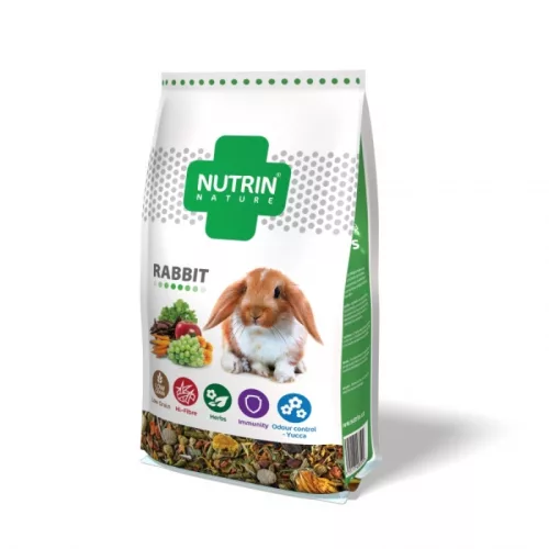 Nutrin Nature felnőtt nyúltáp 750 g