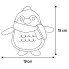Flamingo játék plüss xmas pingvin 19cm