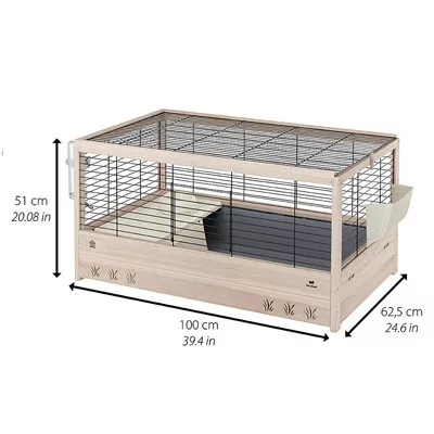 Ferplast Ketrec Fából ARENA 100