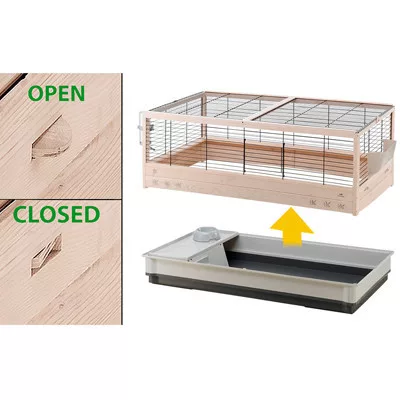 Ferplast Ketrec Fából ARENA 120