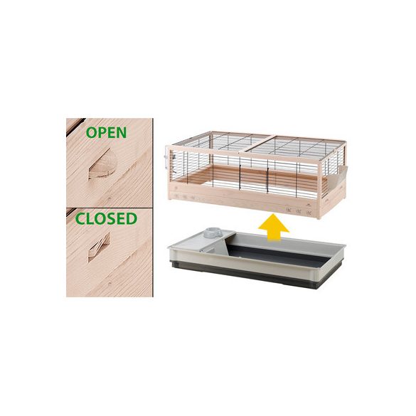 Ferplast Ketrec Fából ARENA 120