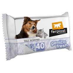 Ferplast Tisztítókendő kutya-macska 40db-os