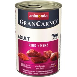 GranCarno Adult Marha + Szív 400g - Kifutó