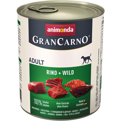 GranCarno Adult Marha + Vad 800g - Kifutó