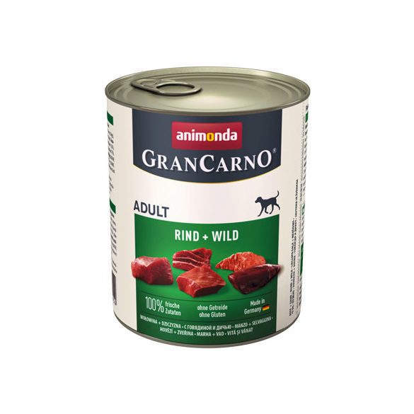 GranCarno Adult Marha + Vad 800g
