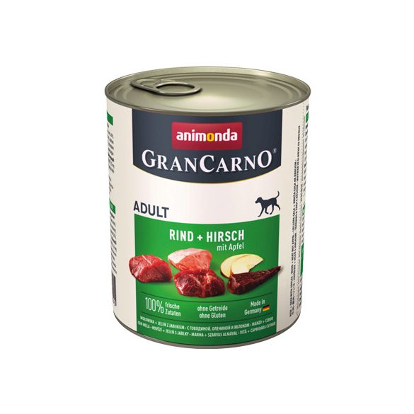 GranCarno Adult Marha + Szarva Almával 800g