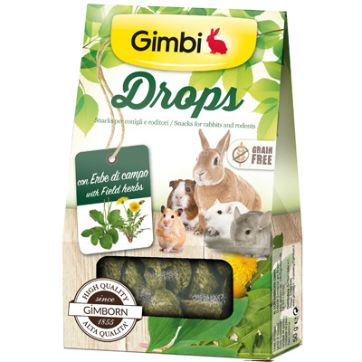 Gimbi snack drops mezei gyógynövényekkel 50g
