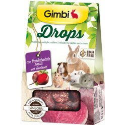 Gimbi snack drops céklával 50g
