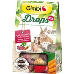 Gimbi snack drops mix 4in1 50g