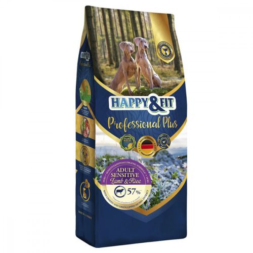 Happy&Fit Professional Plus Adult Sensitive Lamb&Rice 18kg