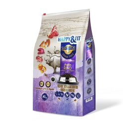   Happy&Fit Superior Hipoallergén marha, strucc, vizibivaly, sütőtök 10kg