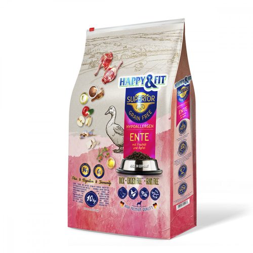 Happy&Fit Superior Hipoallergén kacsával 2,5kg