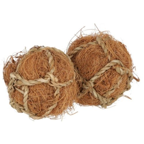 Kerbl kókuszrost labda 2db 6cm