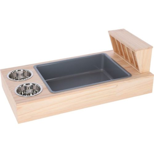 KERBL Ásó- és etetőállomás 70x36x24cm