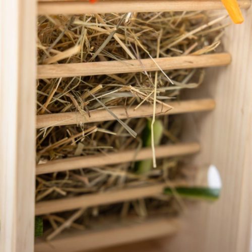 Kerbl Széna és zöldség tartó torony 24x24x30cm