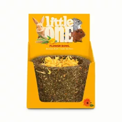 Little One Flower Bowl réti fű tál körömvirággal 120 g