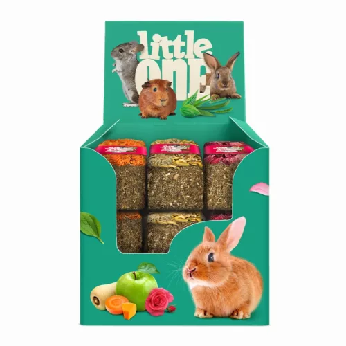 Little One réti fű rúd rózsaszirommal 85 g