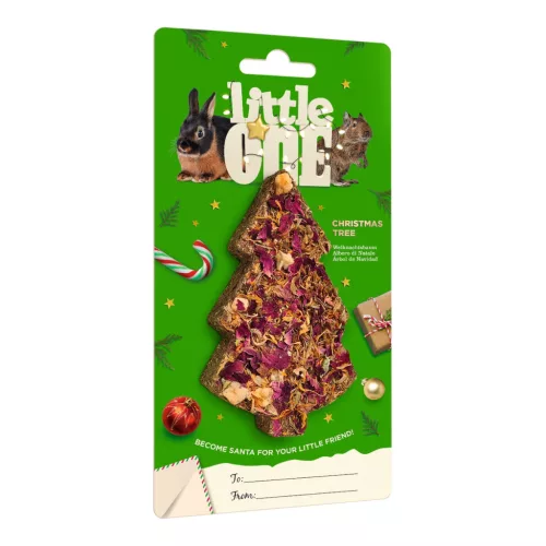 Little One karácsonyfa virágszirmokkal és gyümölccsel 65 g
