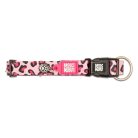 Max & Molly Smart ID nyakörv XS leopard pink 22-35cm / 10mm