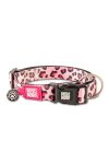Max & Molly Smart ID nyakörv M leopard pink 34-55cm / 20mm