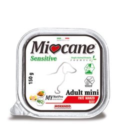 Miocane Dog Adult Mini Sensitive Paté Beef 150g - Kifutó