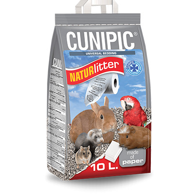 CUNIPIC Naturlitter alom papír 10l
