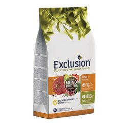   Exclusion Mediterraneo Monoprotein Noble Grain Puppy Beef Medium 3kg 