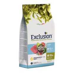   Exclusion Mediterraneo Monoprotein Noble Grain Puppy Tuna Medium 3kg
